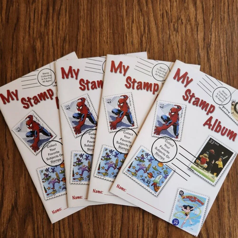 NEW Stamp Albums Bundle Lot Stamps Album Booklets Books Book  Beginner's stamp